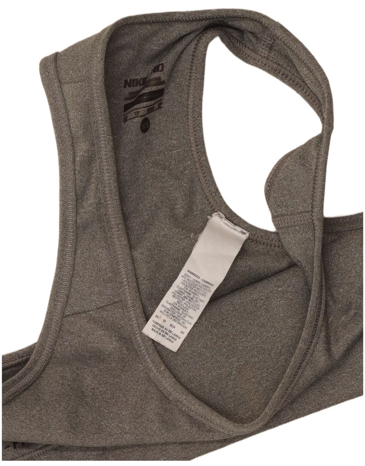 Γυναικείο σουτιέν Nike Dri Fit Sport Top XS Grey Polyester