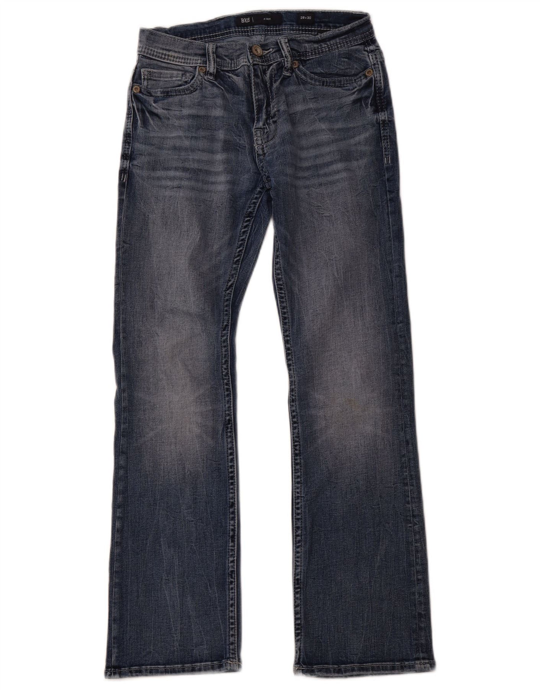 BKE Γυναικείο τζιν Aiden Bootcut W28 L30 Navy Blue Cotton