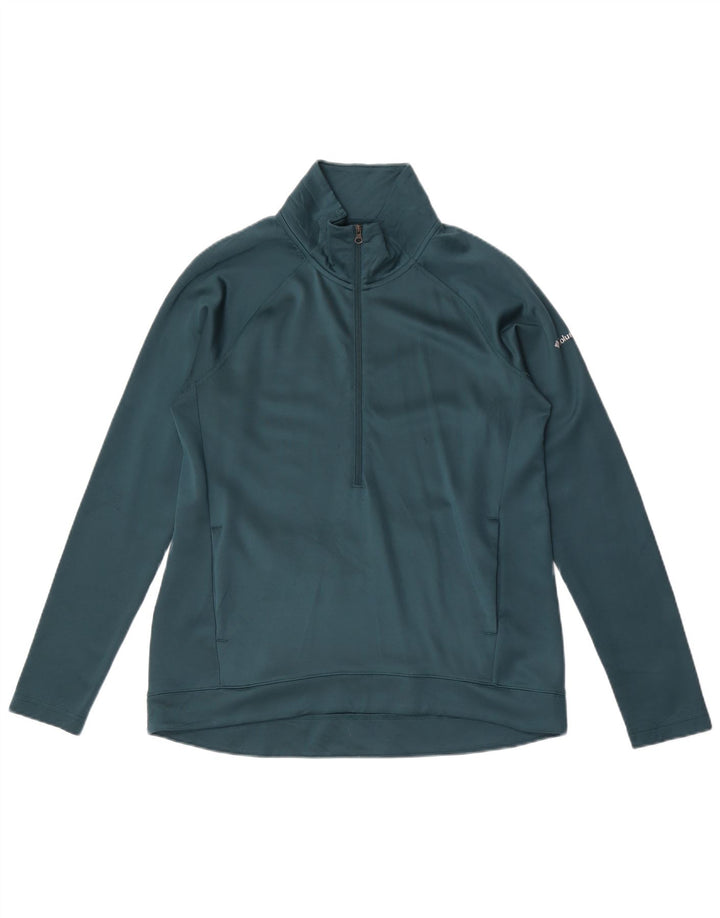 Ανδρική φόρμα πουλόβερ με φερμουάρ Columbia Top 10 Small Green Polyester