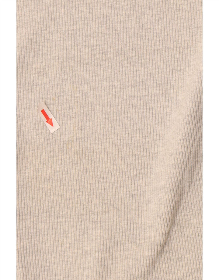 Zara Γυναικεία ίσια φούστα Trafaluc Small W26 Grey Colourblock Polyester