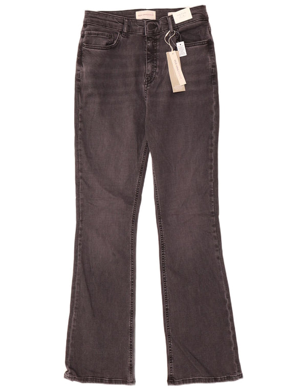 Marks & Spencer Γυναικεία ψηλόμεσα τζιν UK 12 Medium W28 L30 Grey