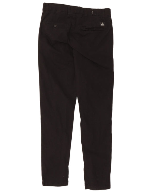 Zara Ανδρικό παντελόνι Chino Slim EU 38 Small W30 L30 μαύρο βαμβακερό