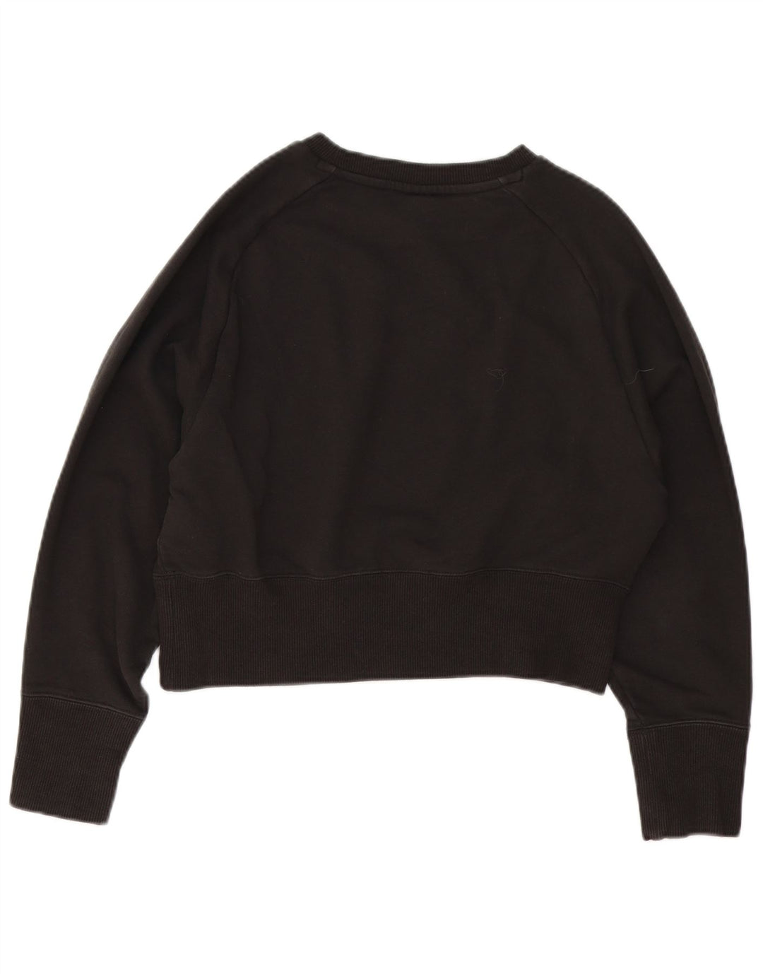 Γυναικεία φούτερ Puma Graphic Crop Jumper UK 14 Medium Black Cotton