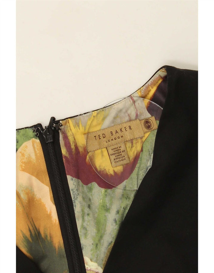 Γυναικείο φόρεμα με θήκη Ted Baker Νούμερο 2 Small μαύρο