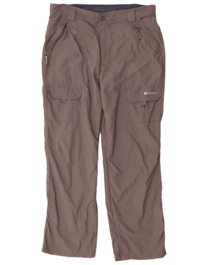 Mountain Warehouse Ανδρικό ίσιο παντελόνι Cargo W36 L31 Grey Nylon