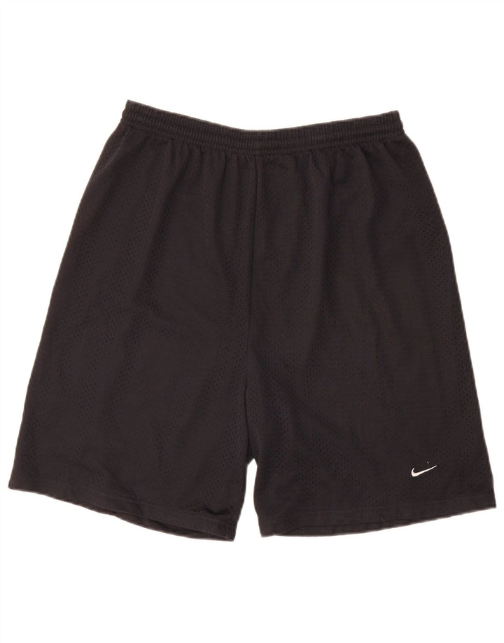 Ανδρικό αθλητικό σορτς Nike UK 36/38 Μικρό μαύρο πολυεστέρα