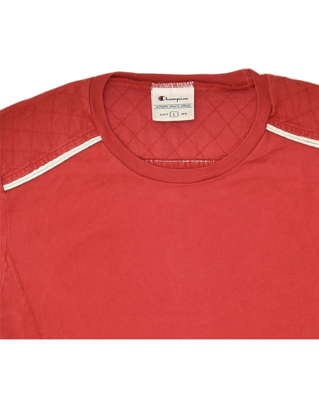 CHAMPION Girls Top Long Sleeve 13-14 Years Large Red | Vintage Champion | Thrift | Second-Hand Champion | Used Clothing | Messina Hembry 