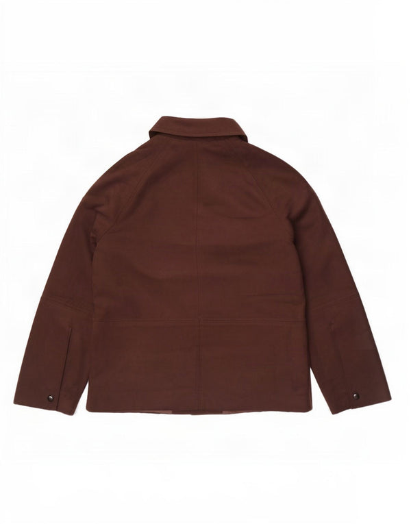 Marks & Spencer Γυναικείο μπουφάν blazer UK 10 Small Brown Polyester