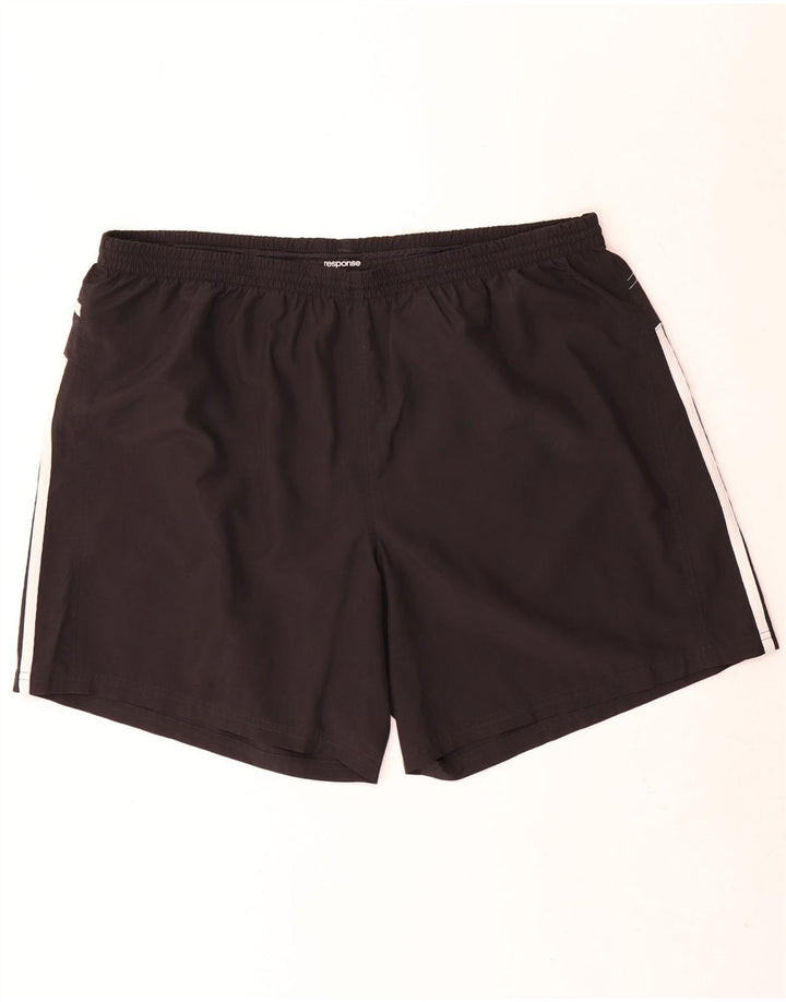 Ανδρικό αθλητικό σορτς Adidas Climalite 2XL μαύρο πολυεστέρα