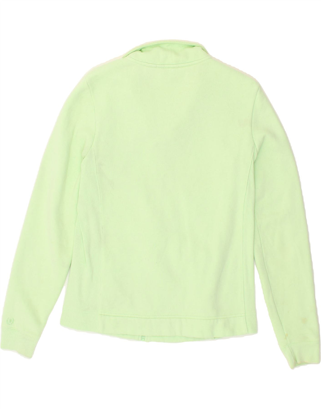IZOD Womens Tracksuit Top Jacket UK 10 Small Green Cotton Vintage Izod and Second-Hand Izod from Messina Hembry 