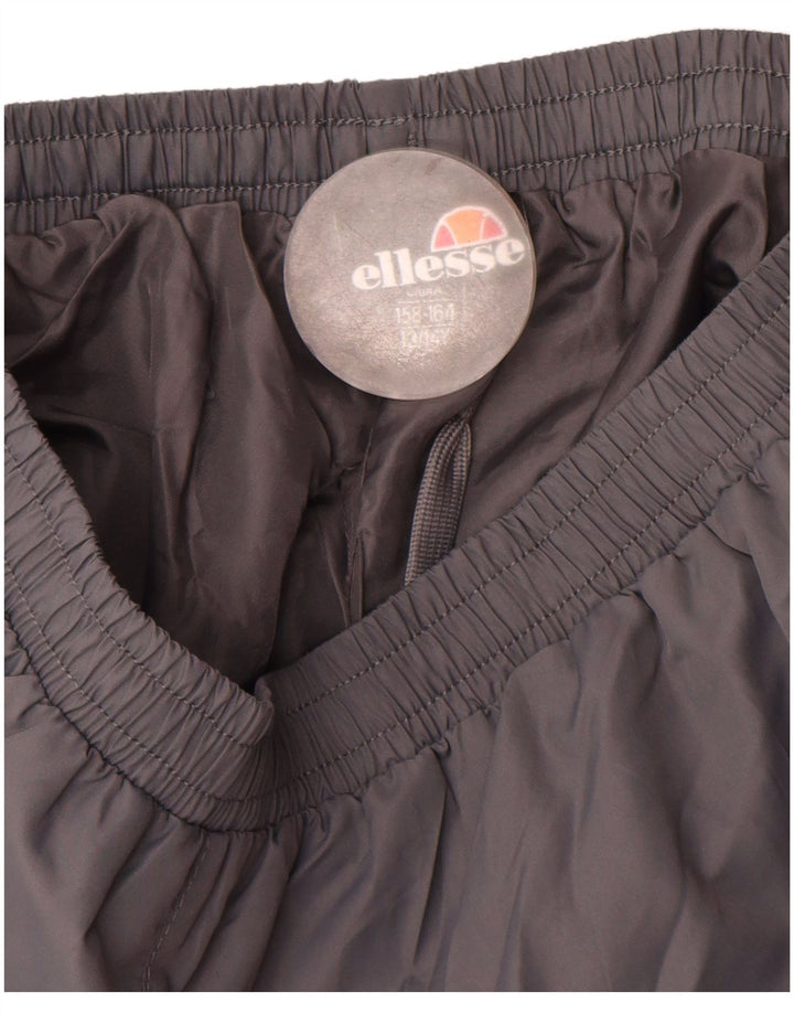 Ellesse Boys Graphic αθλητική φόρμα παντελόνι Joggers 13-14 Years Grey Polyester