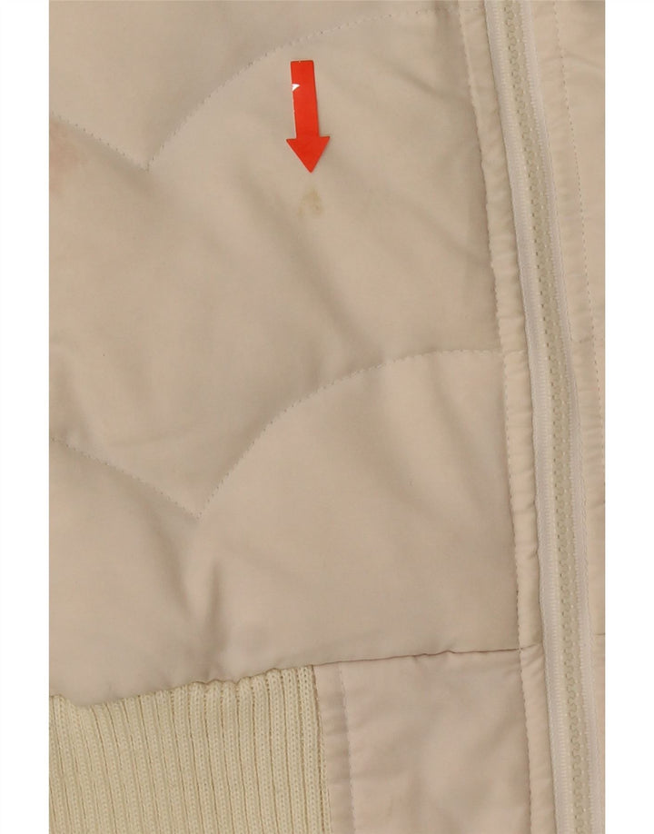 Γυναικείο μπουφάν Levi's με επένδυση UK 6 XS White Colourblock Πολυεστέρας