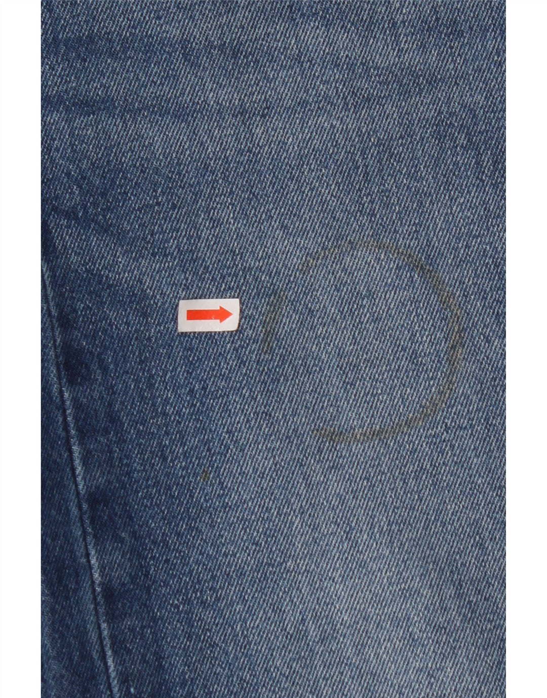 LEVI'S Ανδρικό τζιν 501 ίσιο W38 L32 Μπλε βαμβακερό