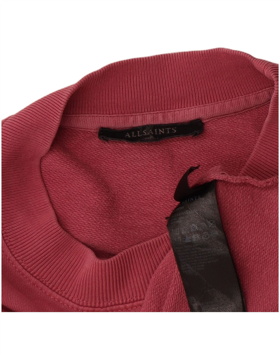 Ανδρικό φούτερ All Saints Loose Fit Jumper Μικρό κόκκινο βαμβακερό