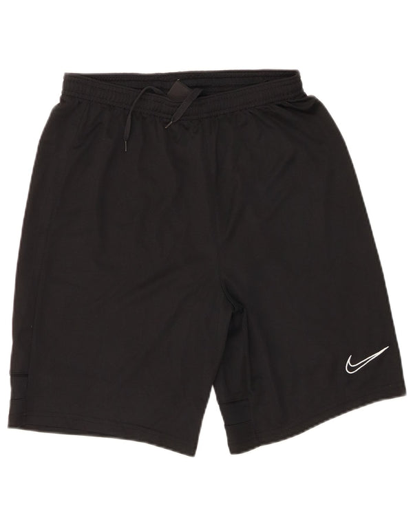 Αθλητικό σορτς Nike Boys Dri Fit 13-14 ετών XL μαύρο πολυεστέρα