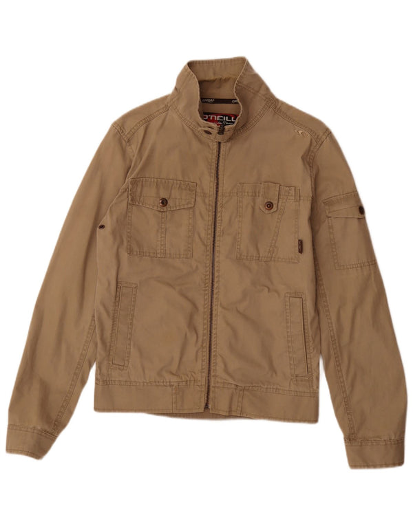 O'NEILL Ανδρικό Bomber Jacket UK 36 Small Beige Cotton