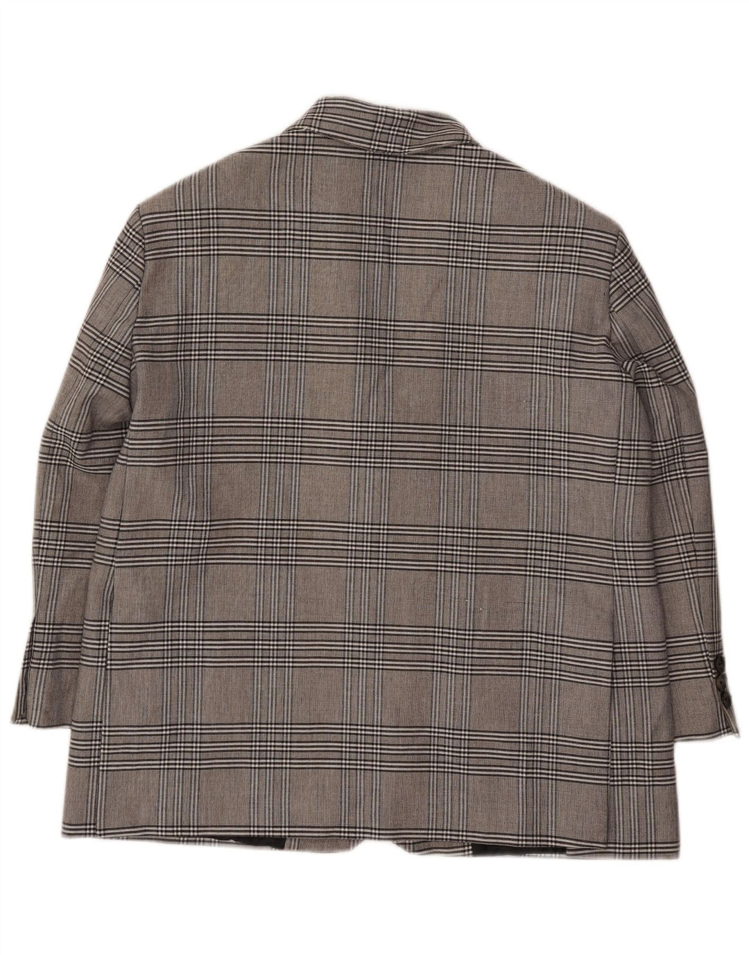 Zara Γυναικείο τζάκετ μπλέιζερ μεγάλου μεγέθους με 2 κουμπιά UK 6 XS γκρι βισκόζη