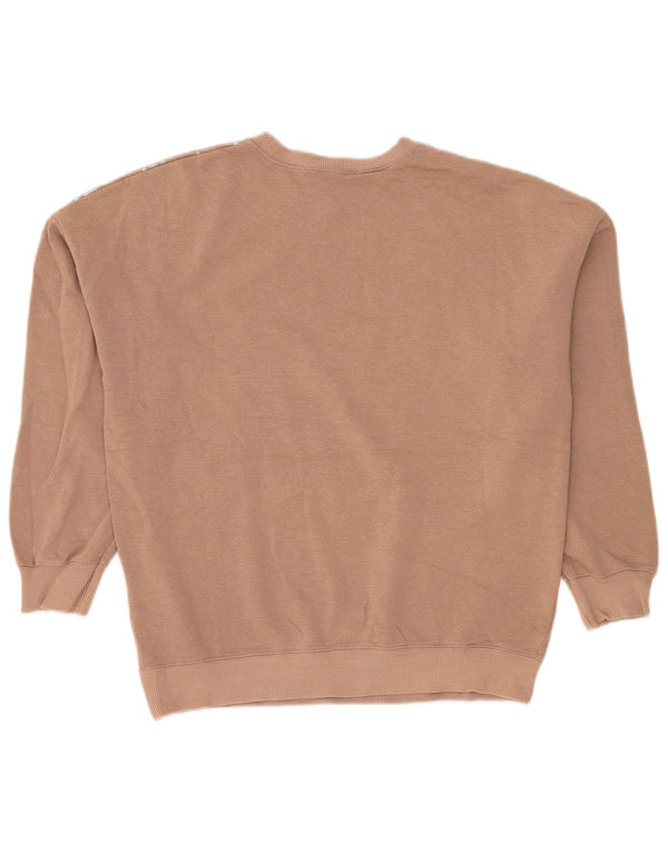 Γυναικείο φούτερ με αφηρημένο σχέδιο MINT VELVET Jumper UK 10 Small Beige