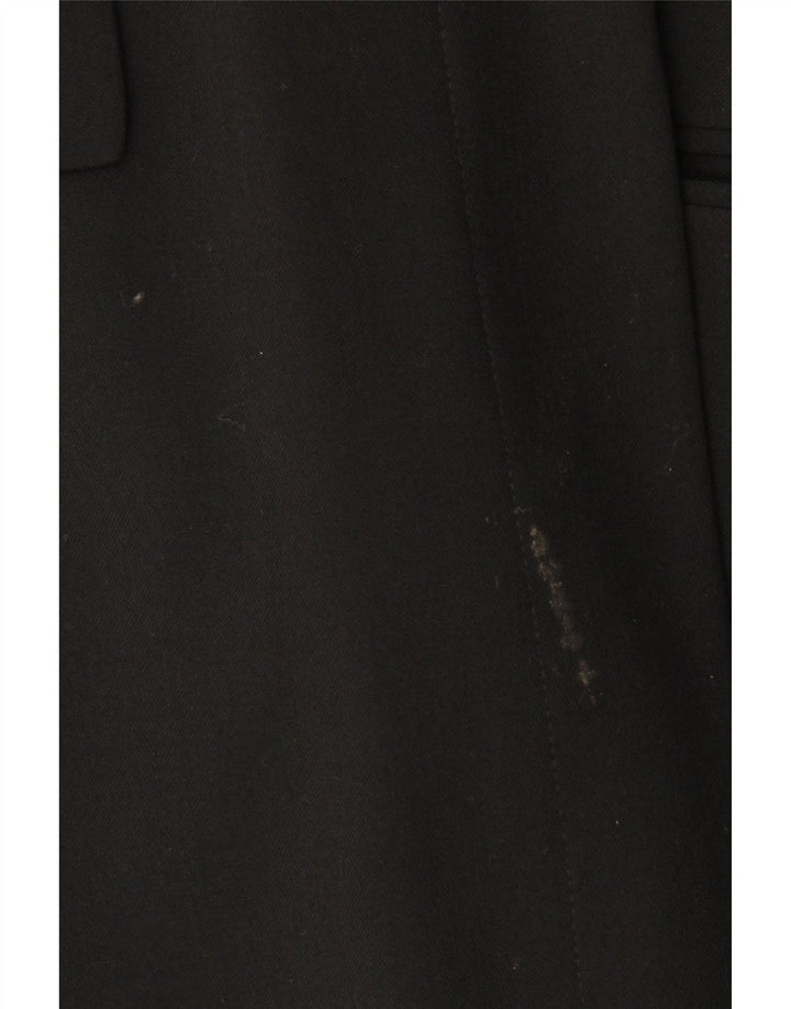 VINTAGE Γυναικείο Πανωφόρι UK 14 Medium Μαύρο