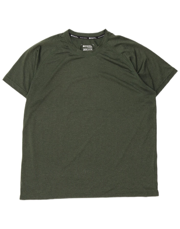 Ανδρικό T-Shirt Mountain Warehouse IsoCool Top XL Πράσινο