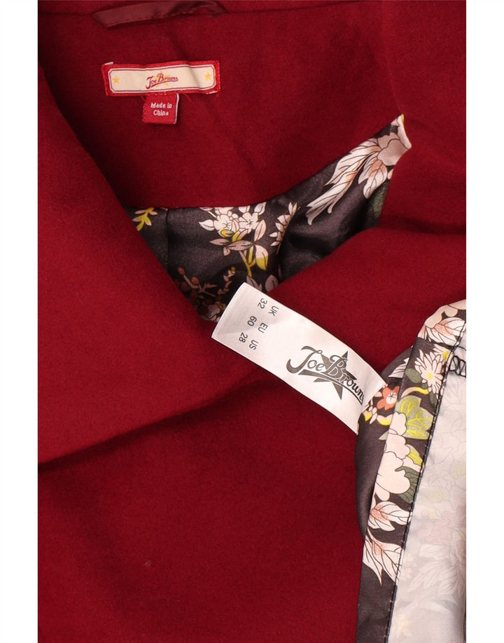 Joe Browns Γυναικείο Oversized Πανωφόρι UK 22 3XL Red Polyester