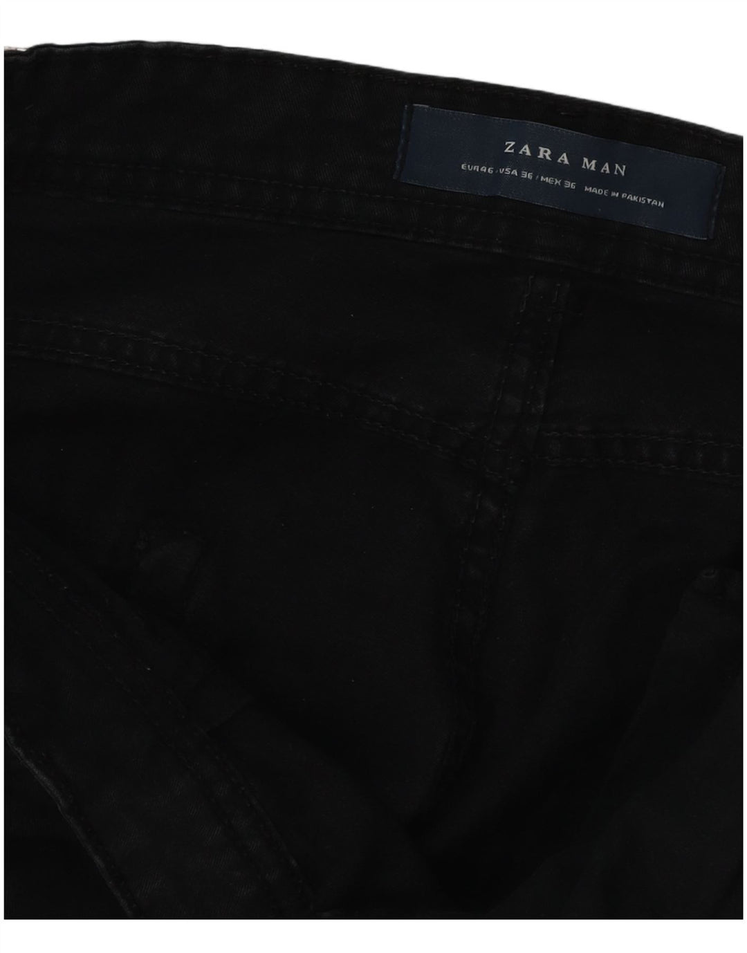 Zara Ανδρικό Slim Jeans EU 46 XL W36 L31 Μαύρο