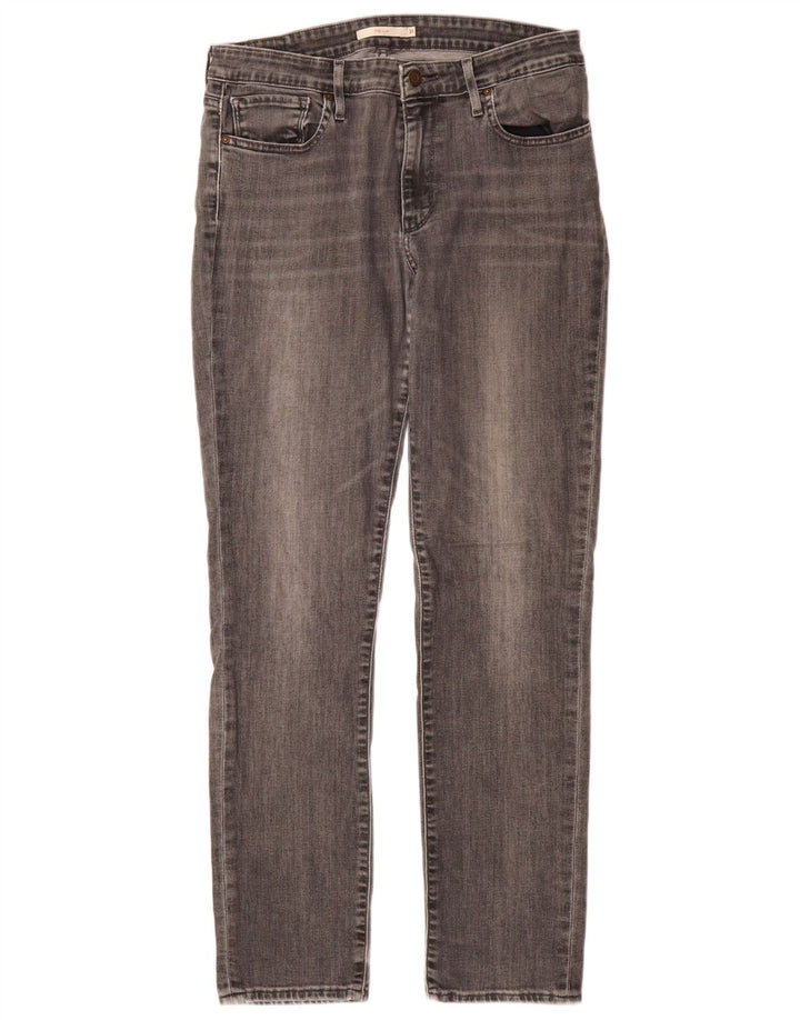 Γυναικείο Levi's 712 Slim Jeans W31 L32 Γκρι βαμβακερό