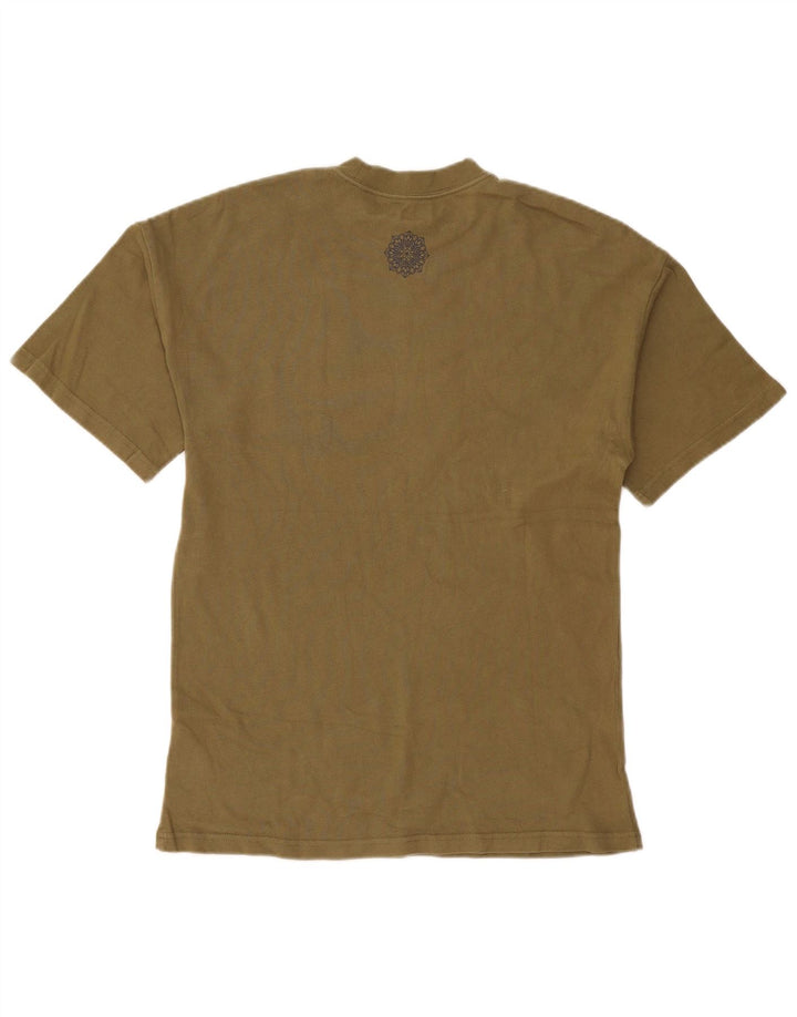 Ανδρικό T-Shirt Timberland Top Μικρό Χακί Βαμβακερό