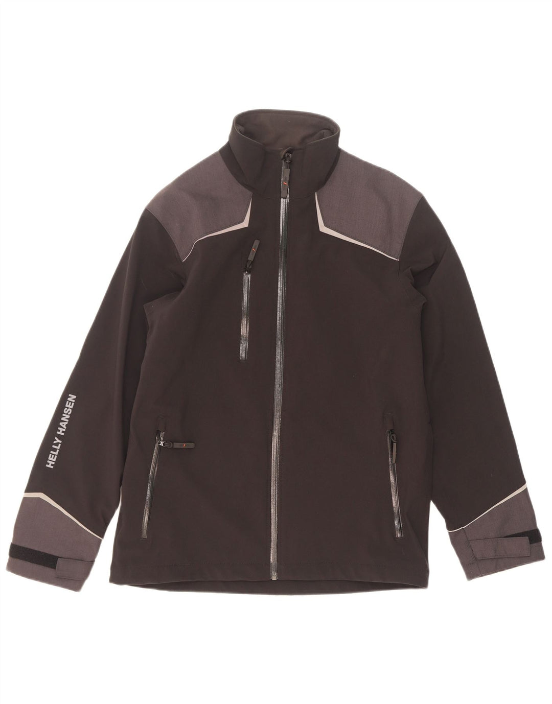 Ανδρικό τζάκετ με αντιανεμικό Helly Hansen UK 36 Small Black Colourblock