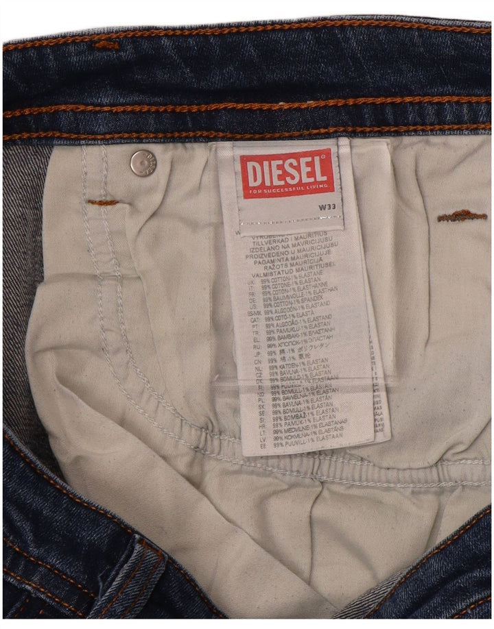Diesel Ανδρικό Skinny Jeans W33 L32 Μπλε βαμβακερό