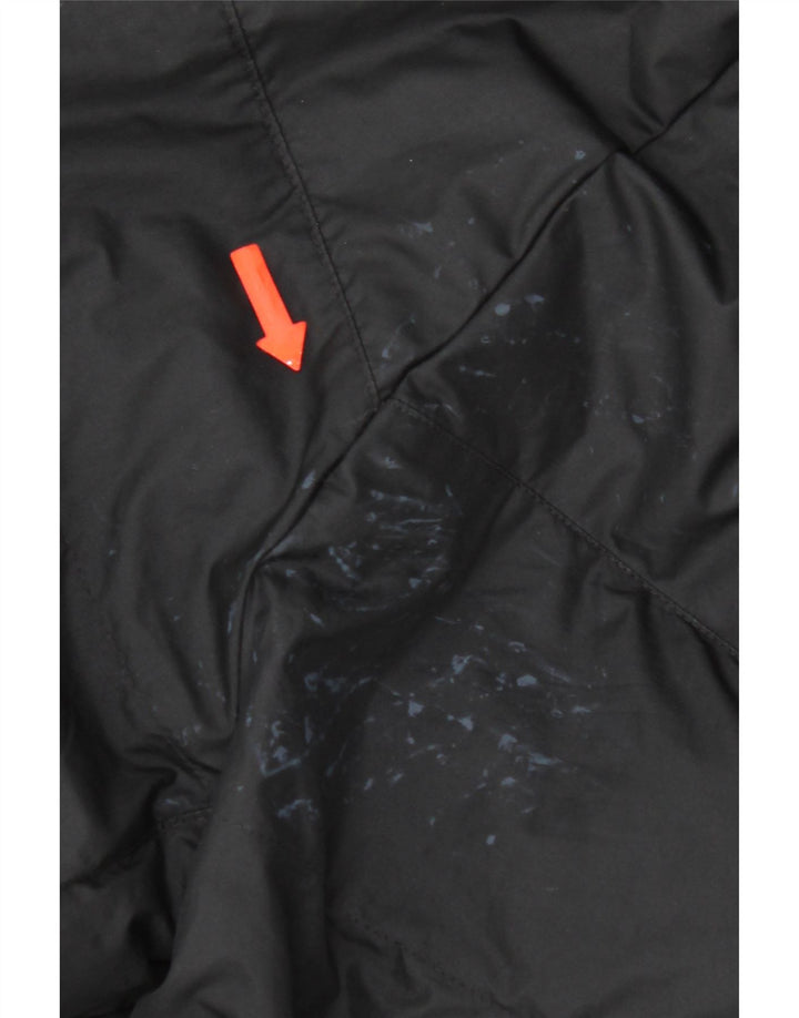 Μπουφάν Nike Boys με κουκούλα με επένδυση 13-14 ετών XL μαύρο πολυεστέρα