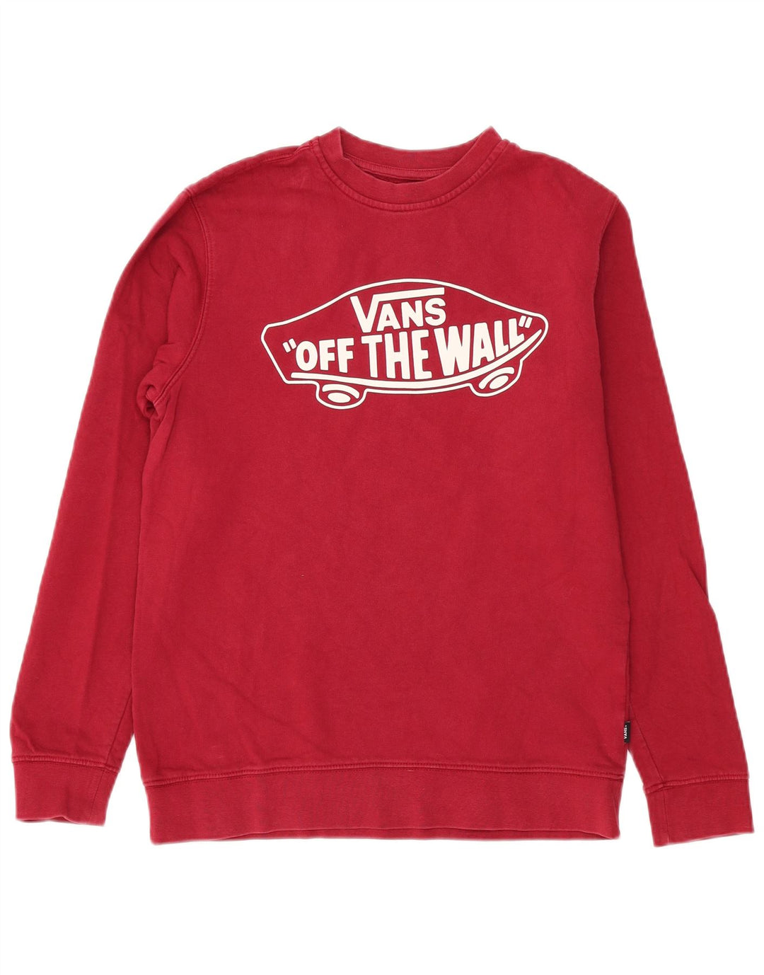 Ανδρικό γραφικό φούτερ Vans Jumper Small Burgundy