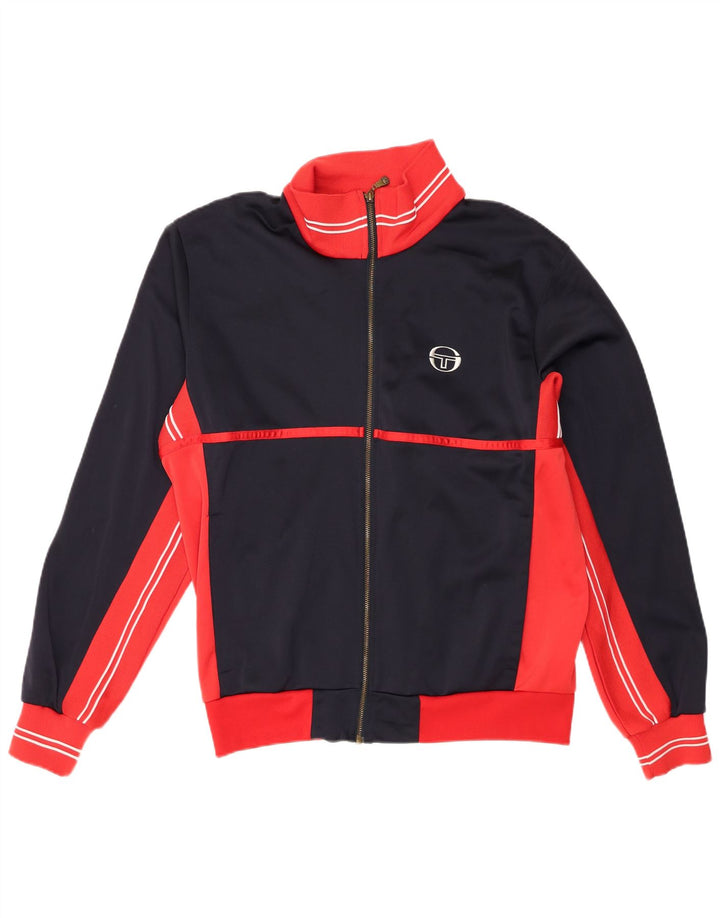 Ανδρική φόρμα Sergio Tacchini Top Jacket 2XL Navy Blue Colourblock