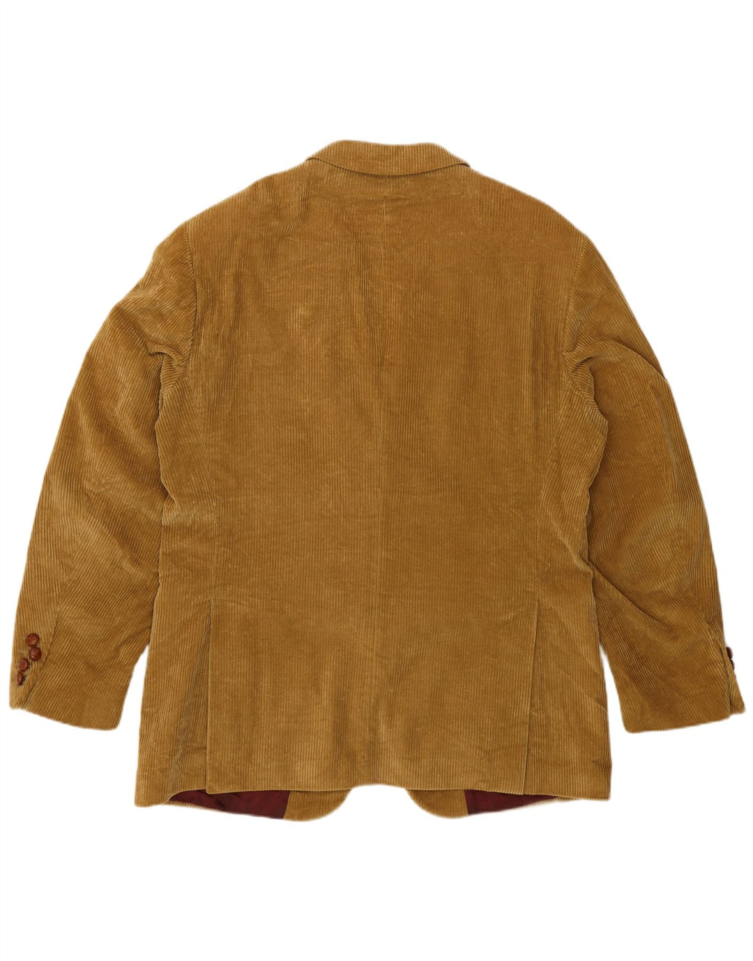 Gant Ανδρικό τζάκετ με 3 κουμπιά κοτλέ μπλέιζερ IT 50 μεγάλο μπεζ βαμβακερό