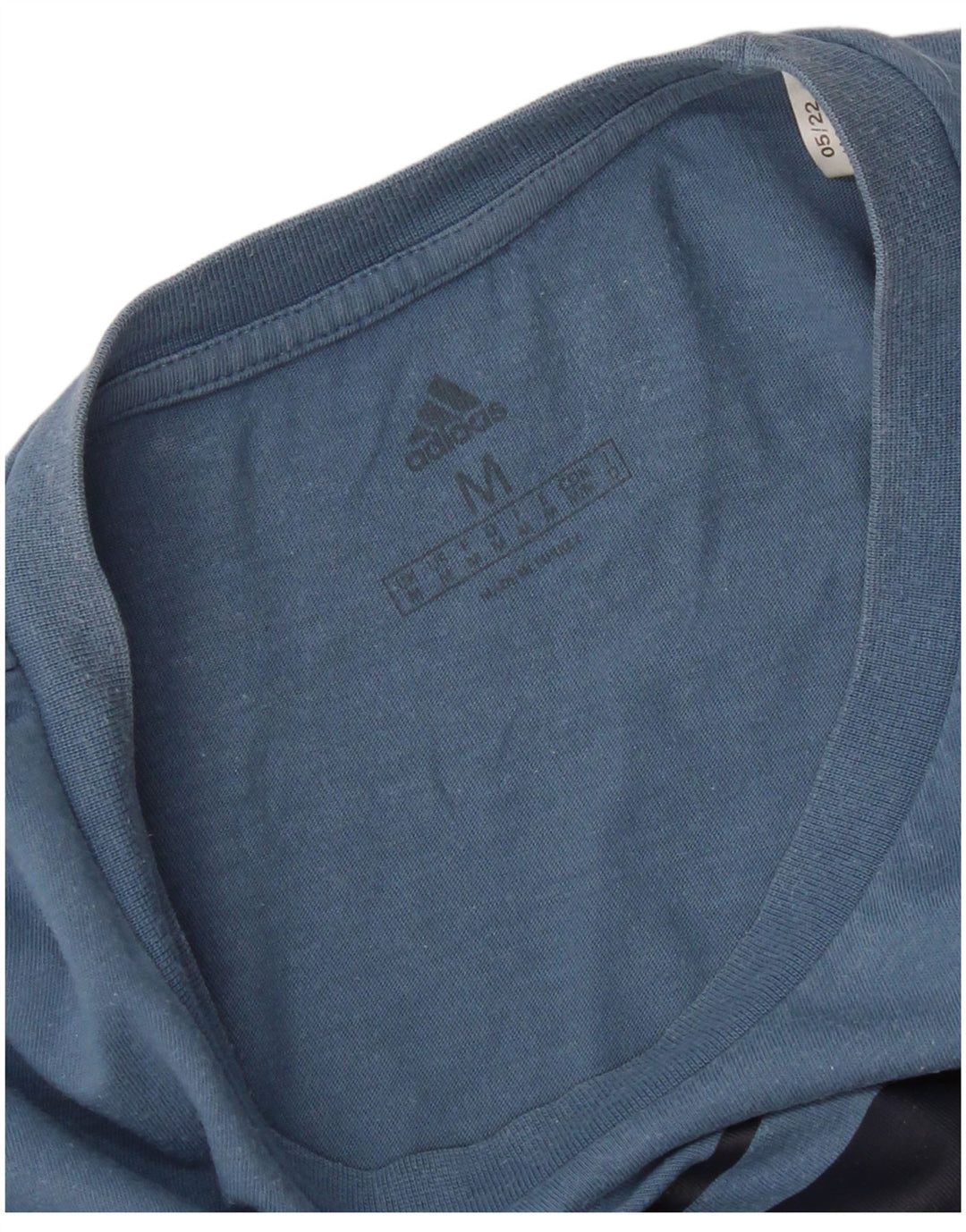 Ανδρικό γραφικό T-Shirt Adidas Top Medium Blue