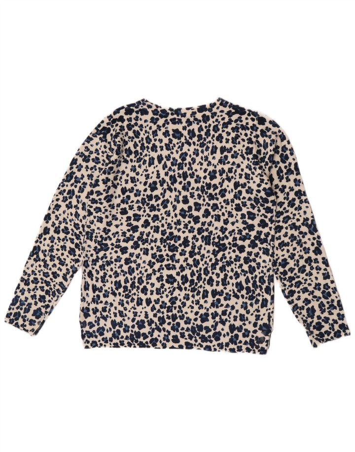 Marks & Spencer Γυναικείο πουλόβερ με λαιμόκοψη UK 12 Medium Blue