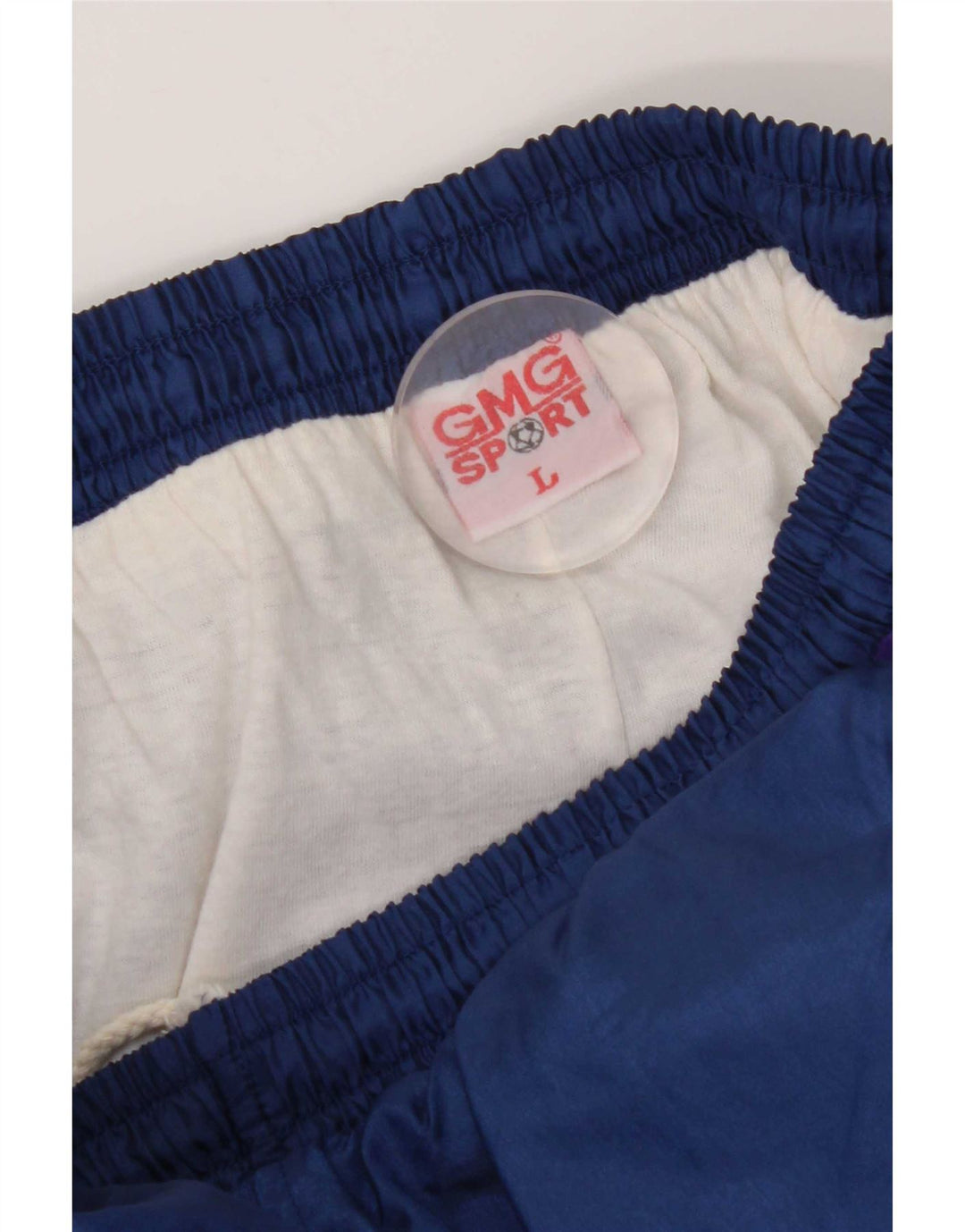 Vintage ανδρική αθλητική φόρμα Παντελόνι Joggers Large Navy Blue Polyester