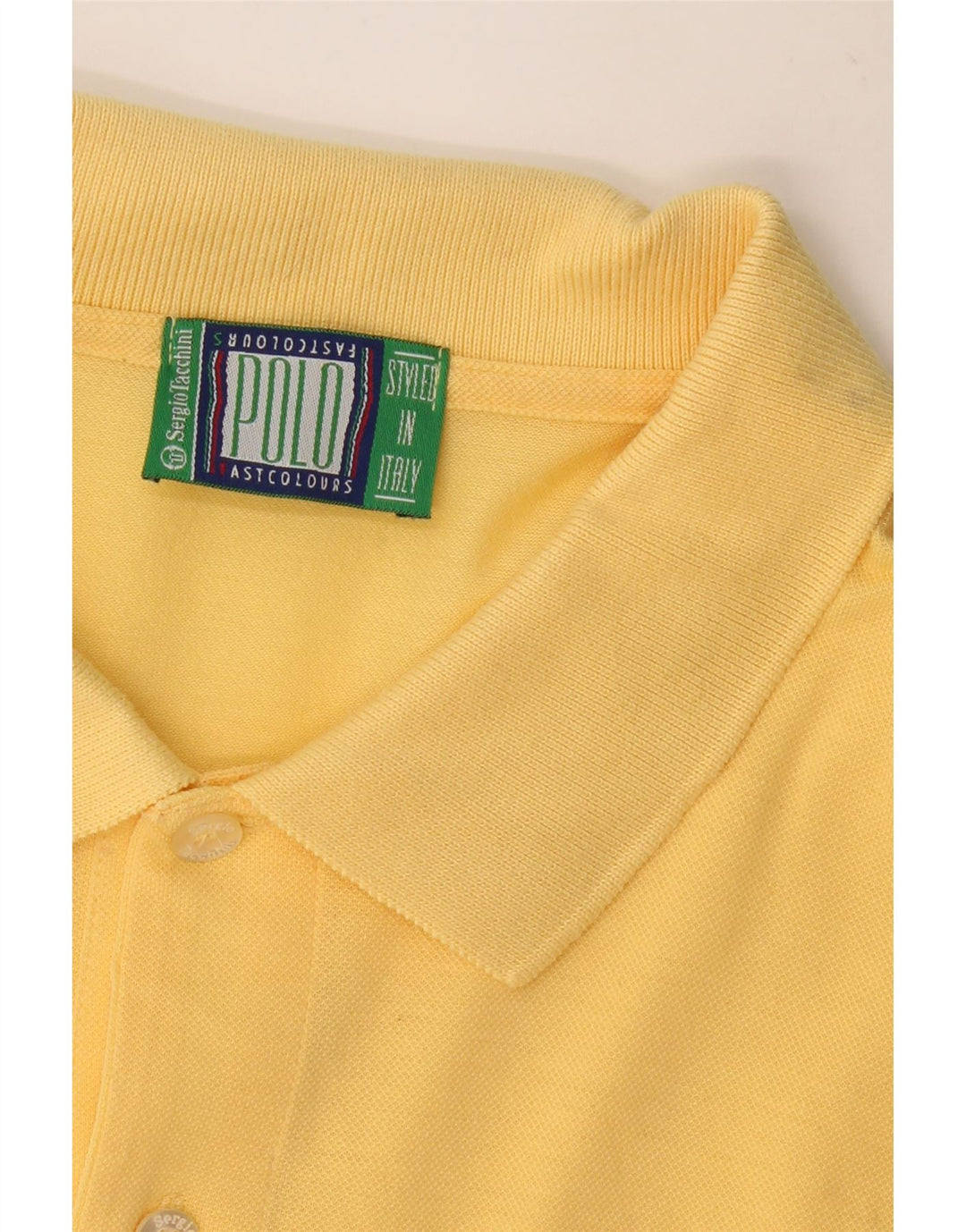 SERGIO TACCHINI Ανδρικό πουκάμισο πόλο μεσαίο κίτρινο