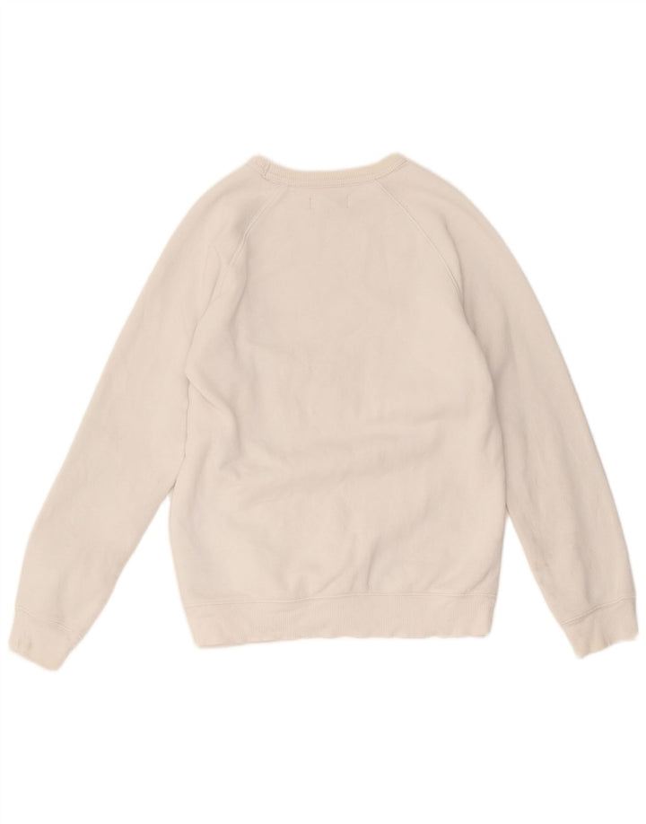 Ανδρικό γραφικό φούτερ Adidas Jumper Μικρό λευκό βαμβακερό