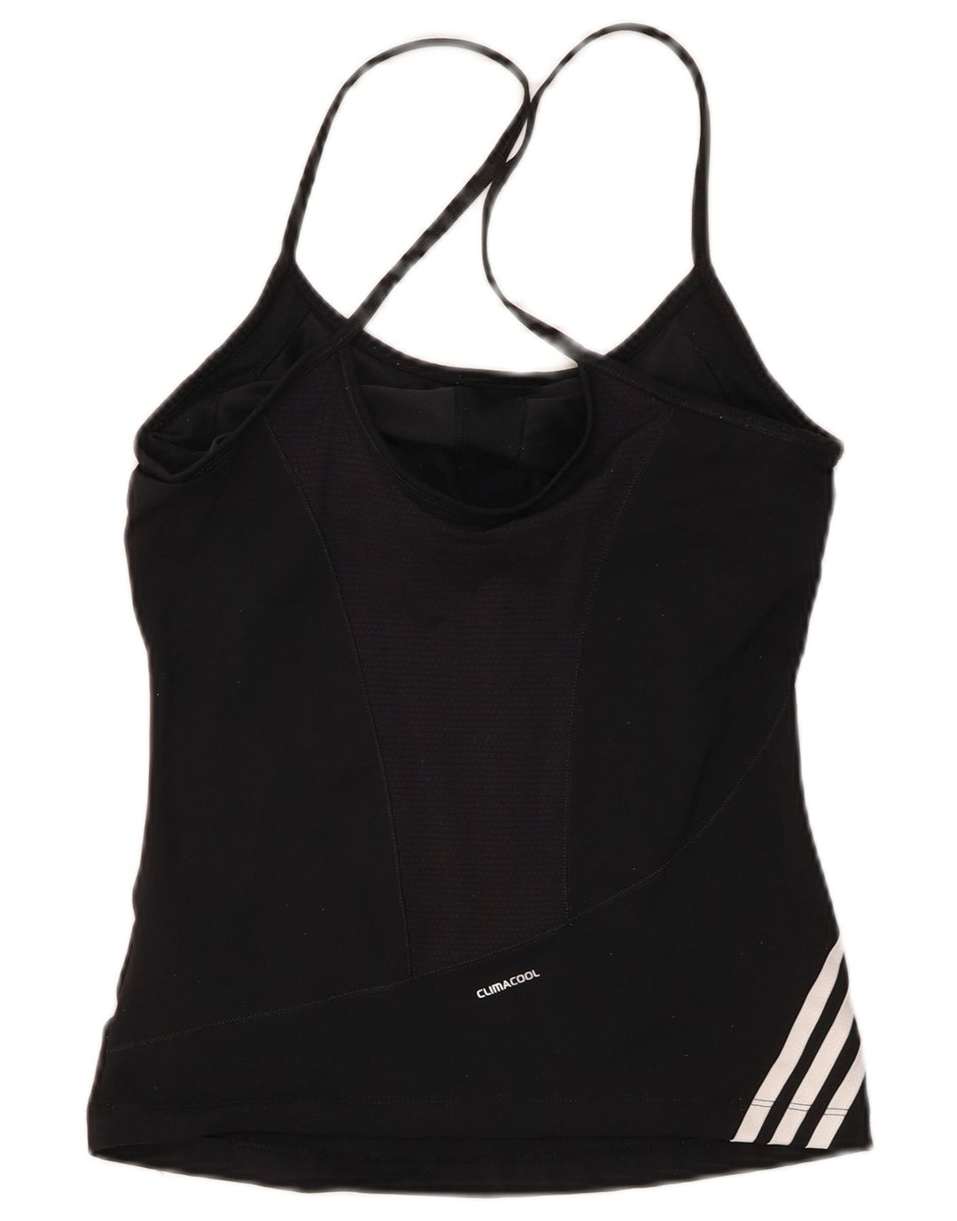 ADIDAS Γυναικεία Climacool Cami Top UK 8 Small Black Nylon