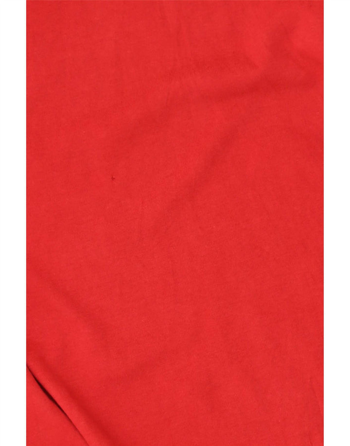 Ανδρικό T-Shirt Wrangler Top Μεσαίο κόκκινο βαμβακερό