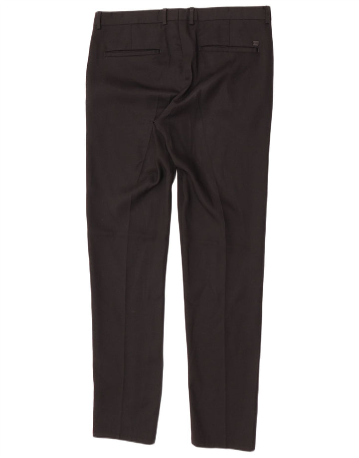 Zara Ανδρικό Παντελόνι Chino Slim EU 40 Medium W31 L32 Μαύρο