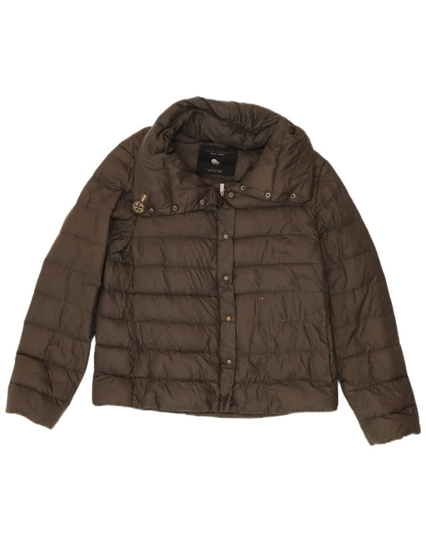 Zara Γυναικείο μπουφάν UK 16 Large Khaki