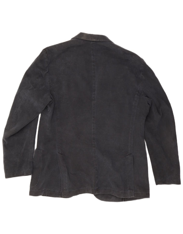 Polo Ralph Lauren Ανδρικό σακάκι με 3 κουμπιά σακάκι IT 54 XL μαύρο βαμβακερό