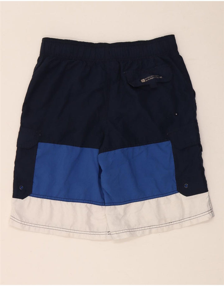 Ανδρικό σορτς κολύμβησης Mountain Warehouse XS Navy Blue Colorblock Polyester