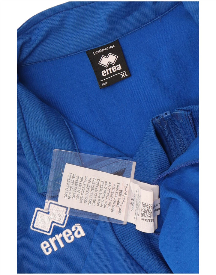 Ανδρική φόρμα Errea Top Jacket XL Blue Colourblock Polyester