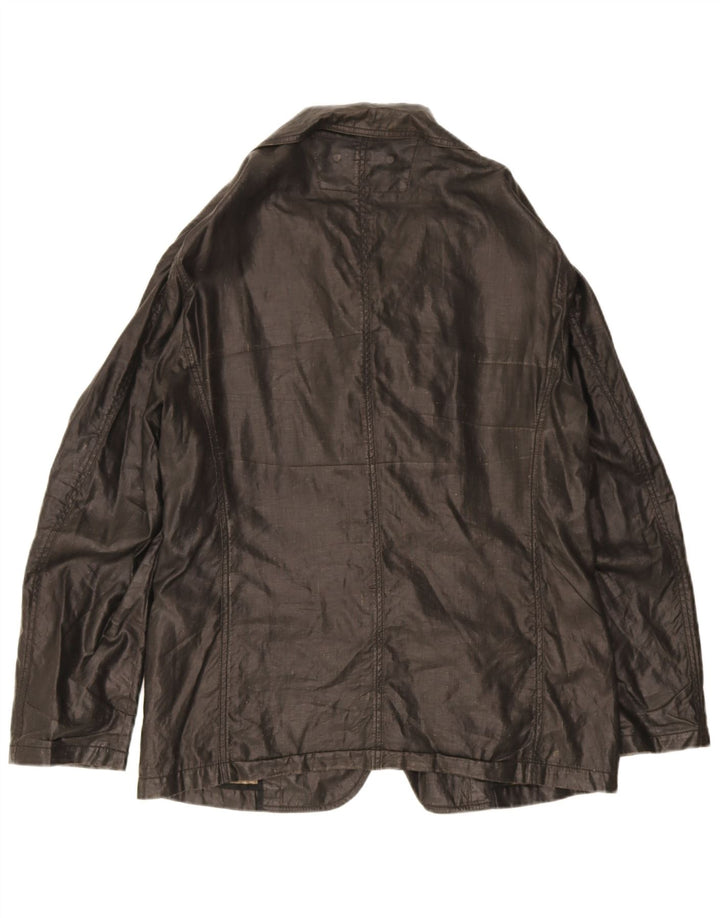 Armani Collezioni Ανδρικό σακάκι 2 κουμπιών UK 38 Medium Black