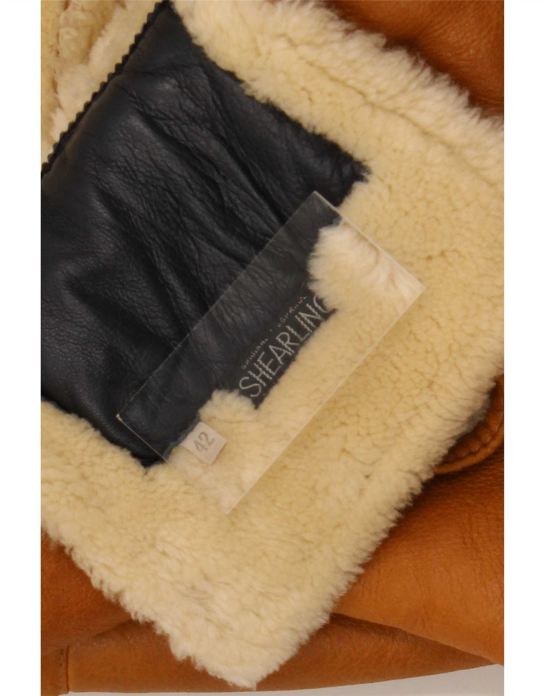 Vintage Γυναικείο Oversized Shearling Jacket IT 42 Medium Brown
