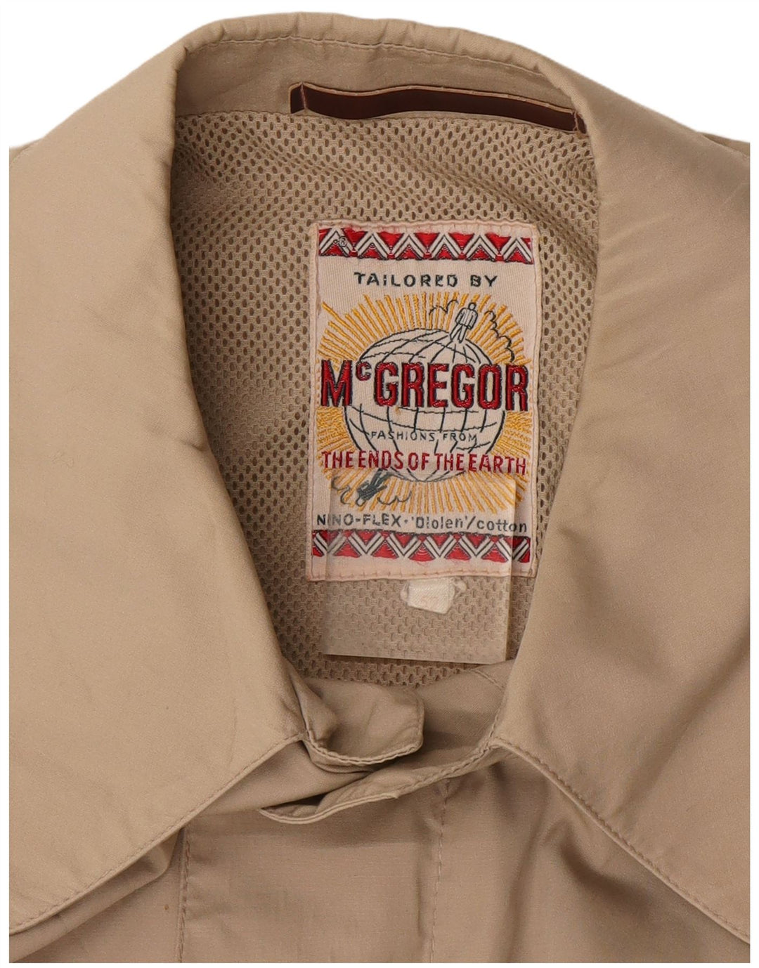 Ανδρικό μπουφάν MC Gregor UK 42 XL Beige Cotton