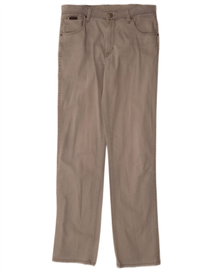 Ανδρικό τζιν ίσιο Wrangler Texas Stretch W33 L34 Γκρι βαμβακερό